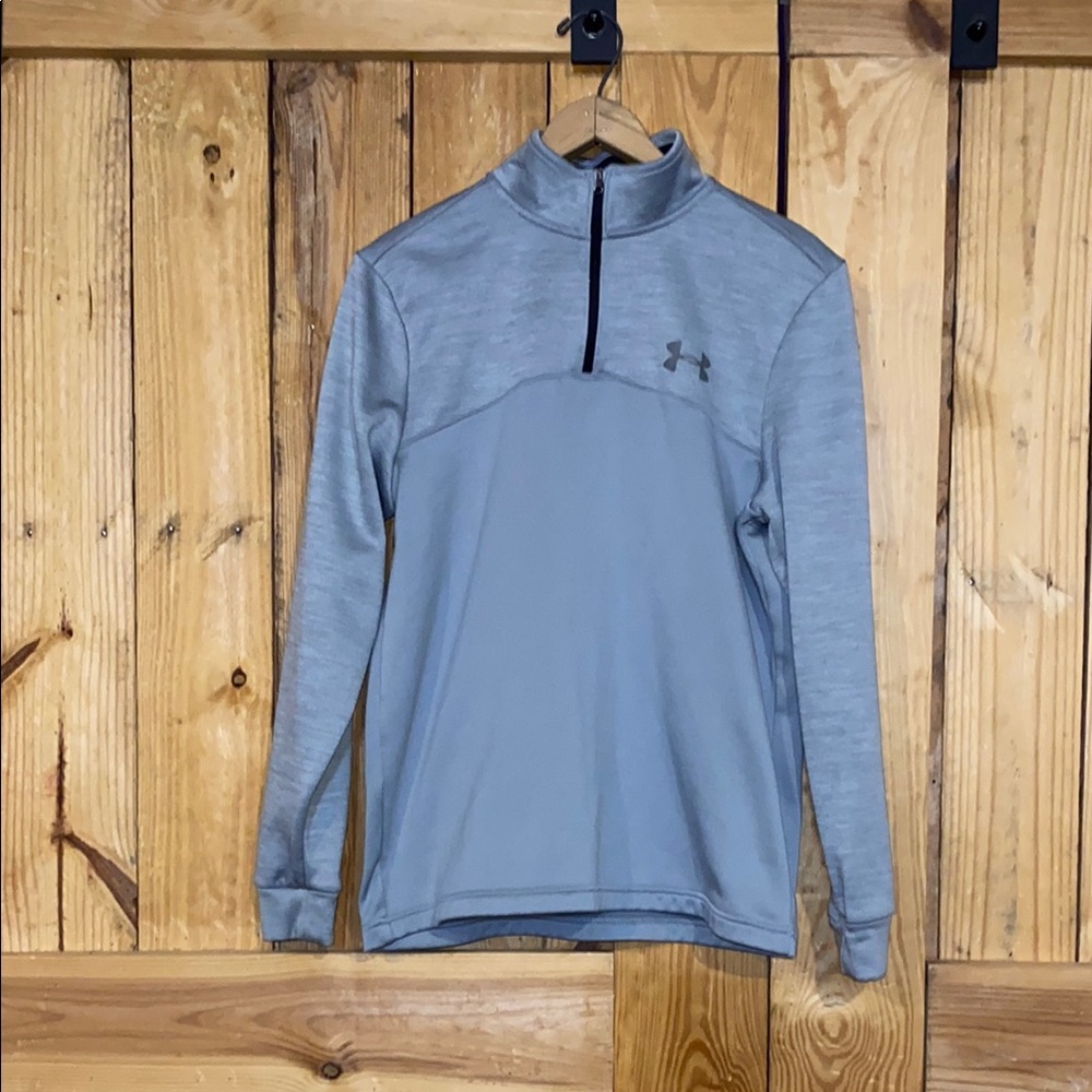 Under Armour Gray Quarter-Zip Pullover